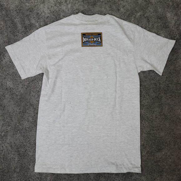 Vintage Donald Duck Shirt Mens Small USA Short Sleeve Tee Disney Deadstock New - Picture 7 of 8